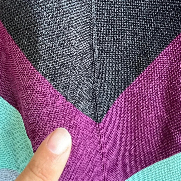 Free People I Got You Chevron Sleeveless Party Dress - Size XS - Picture 3 of 5